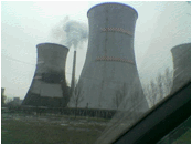 coal fired power plant with green plus